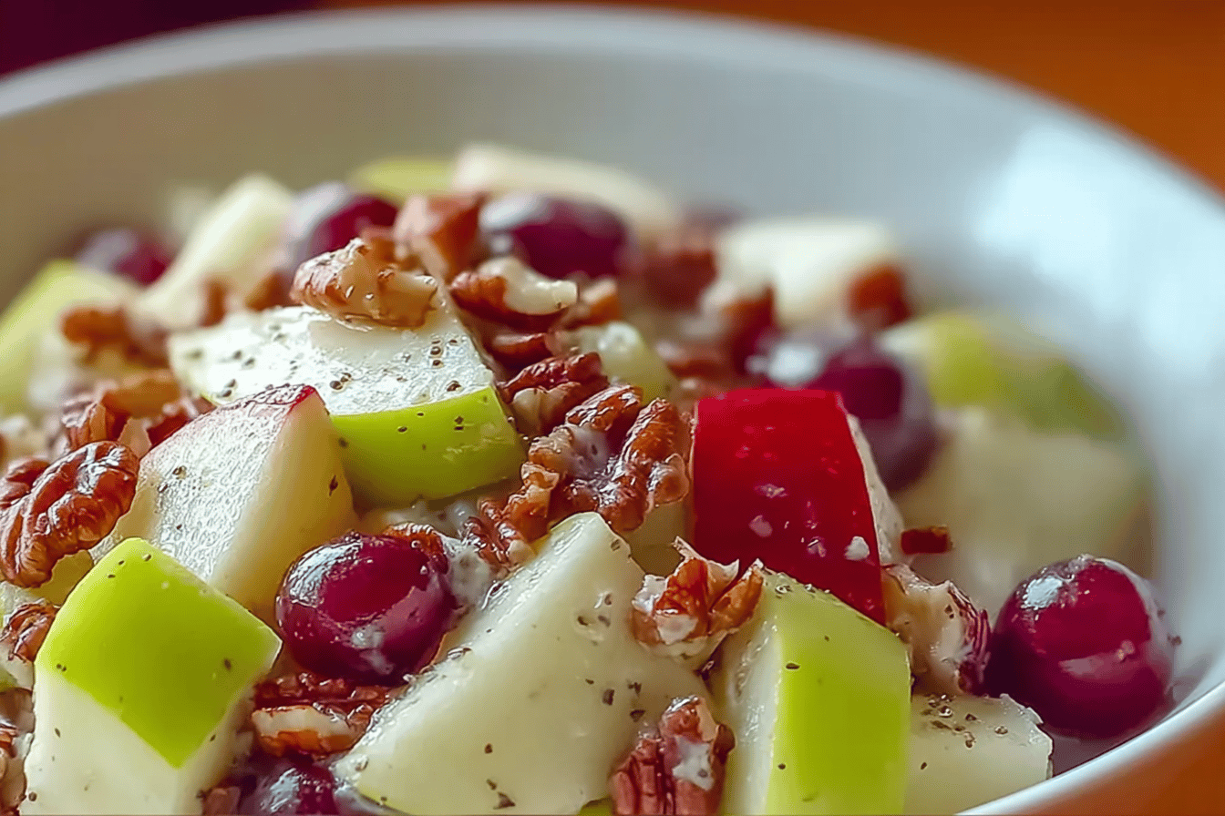Apple Salad Refreshing Healthy Recipe