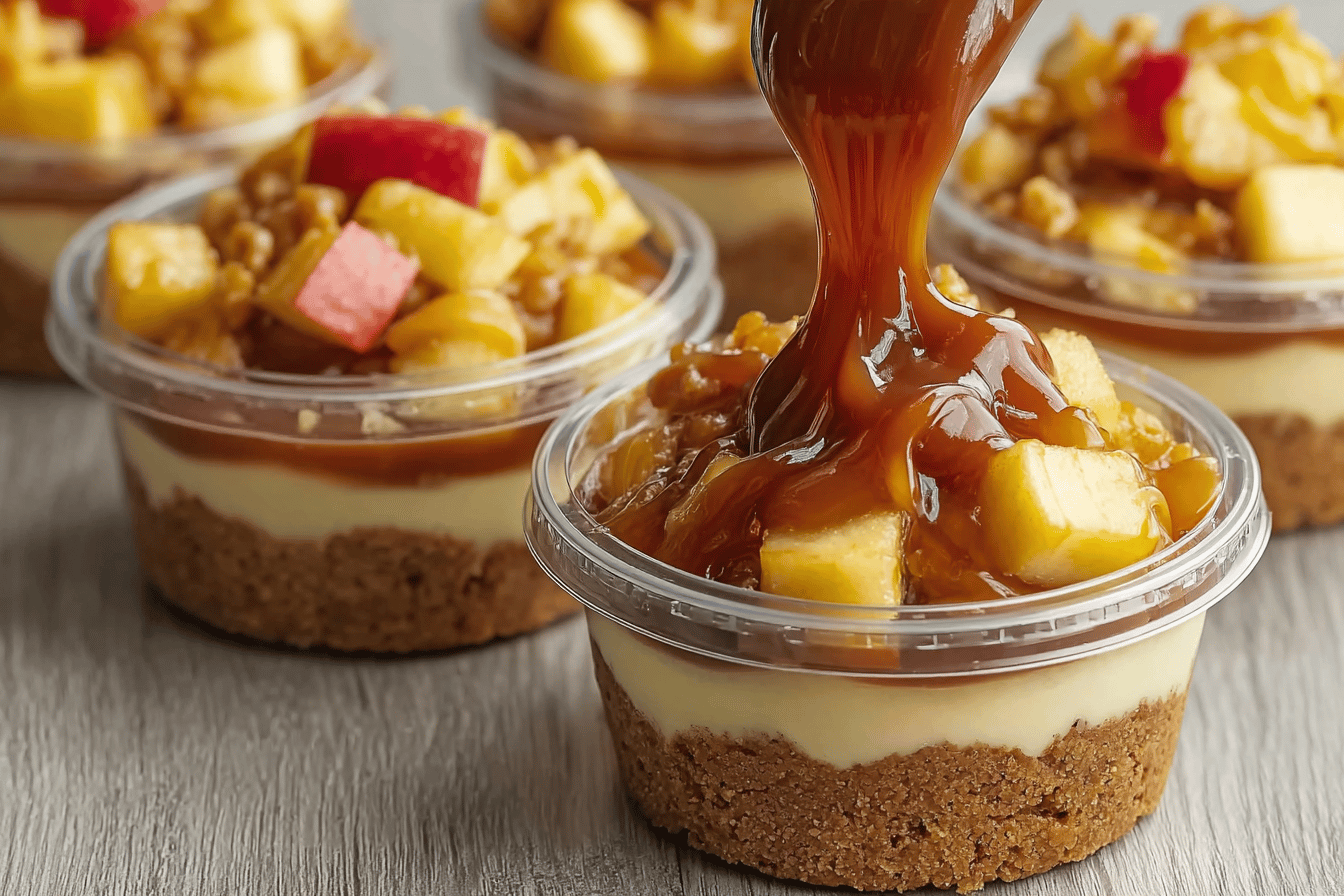 Caramel Apple Dessert Cups